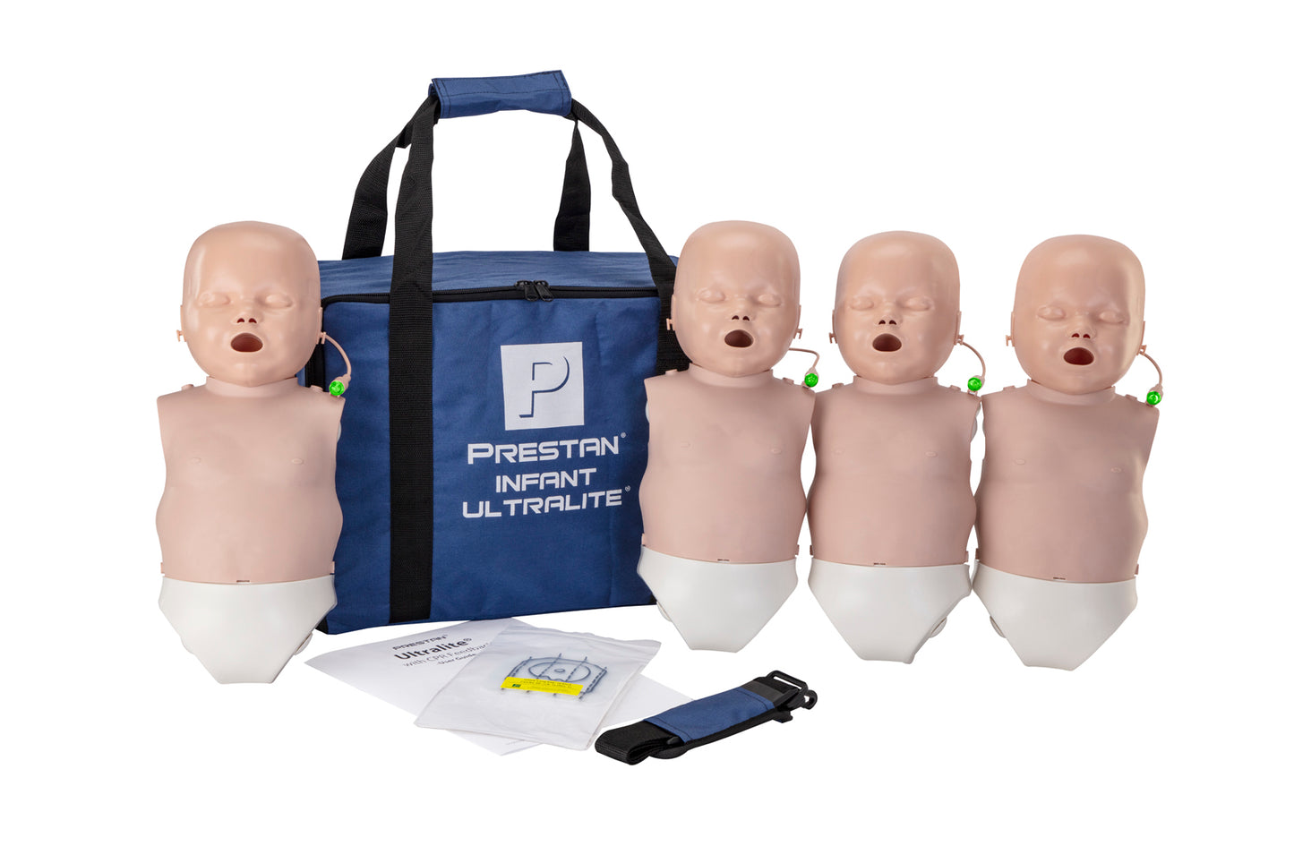 Prestan Infant Ultralite Manikin With CPR Feedback 4-pack Medium - Action First Aid