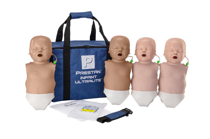 Prestan Infant Ultralite Manikin With CPR Feedback 4-Pack Diversity - Action First Aid