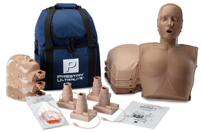 Prestan Ultralite Manikin With CPR Feedback  Packs Of 4 - Action First Aid