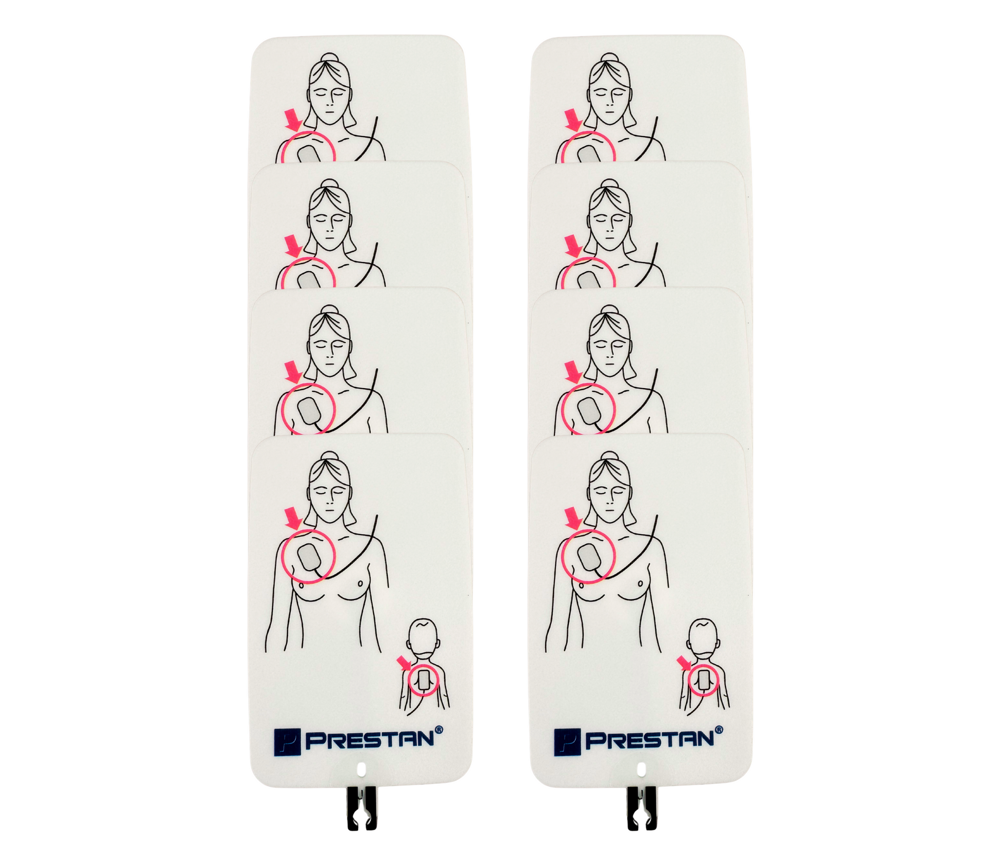 AED Universal Adult & Child Training Pad Set - Action First Aid