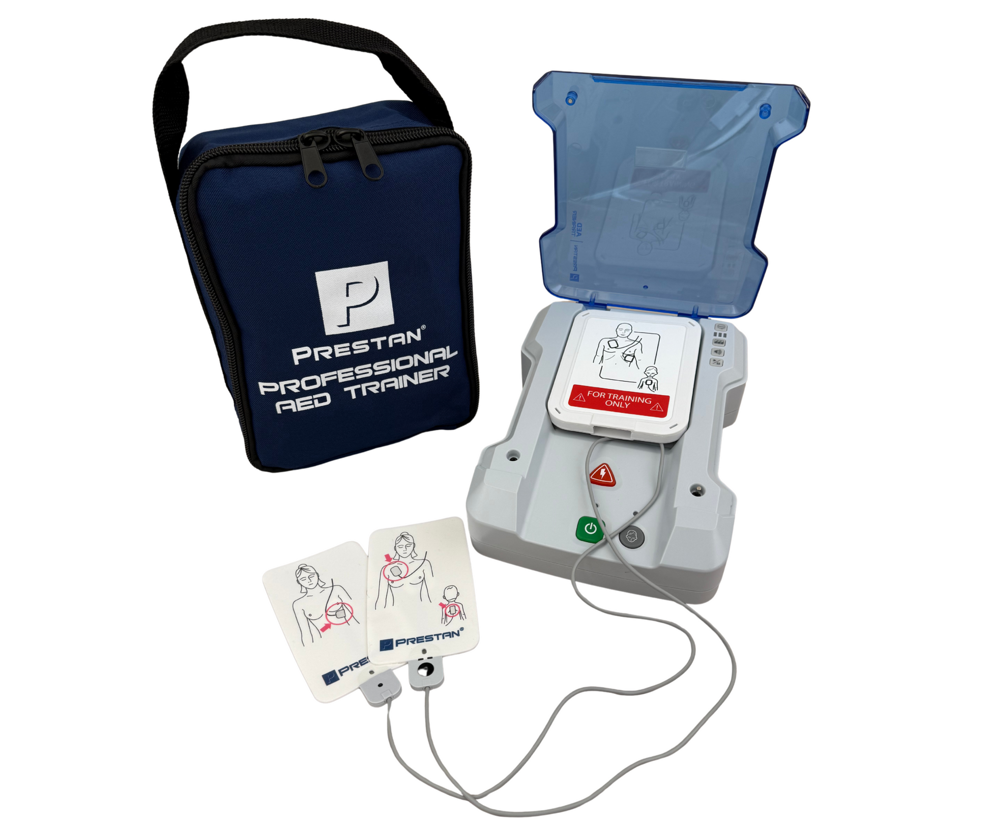 Hand Sanitizer Pump Dispenser With AED Trainer - Action First Aid