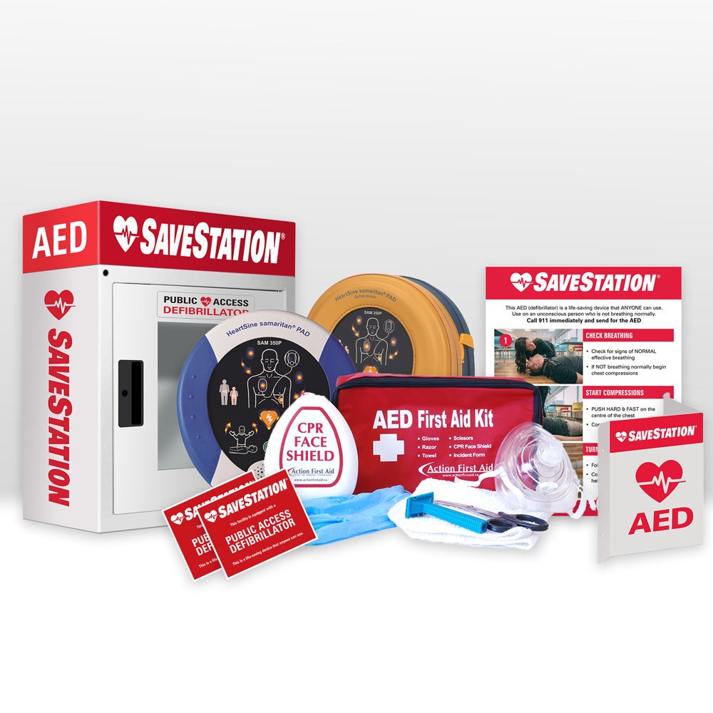 Lifepak CR2 WiFi AED Bundle - Action First Aid