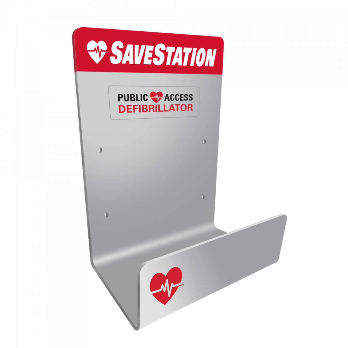 SaveStation Indoor AED Mounting Bracket Installation Accessory - Action First Aid