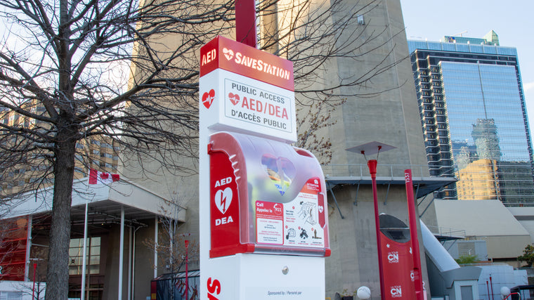 Toronto's First Outdoor Savestation - Action First Aid