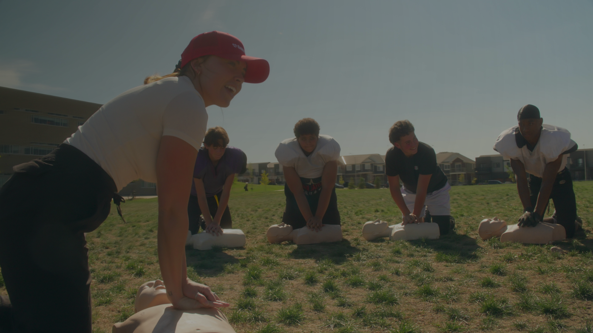 Fire Blanket Emergency Training Demonstration - Action First Aid