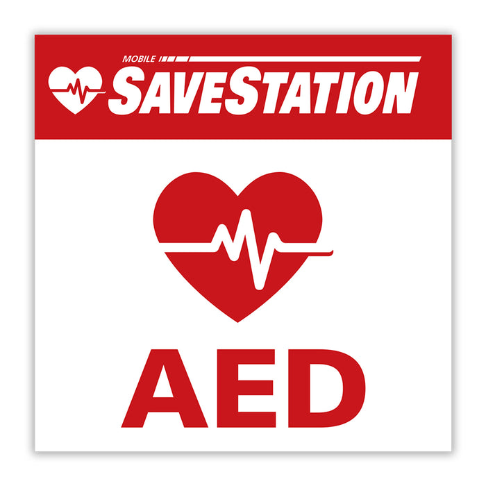 AED Vehicle Sticker For Emergency Awareness - Action First Aid
