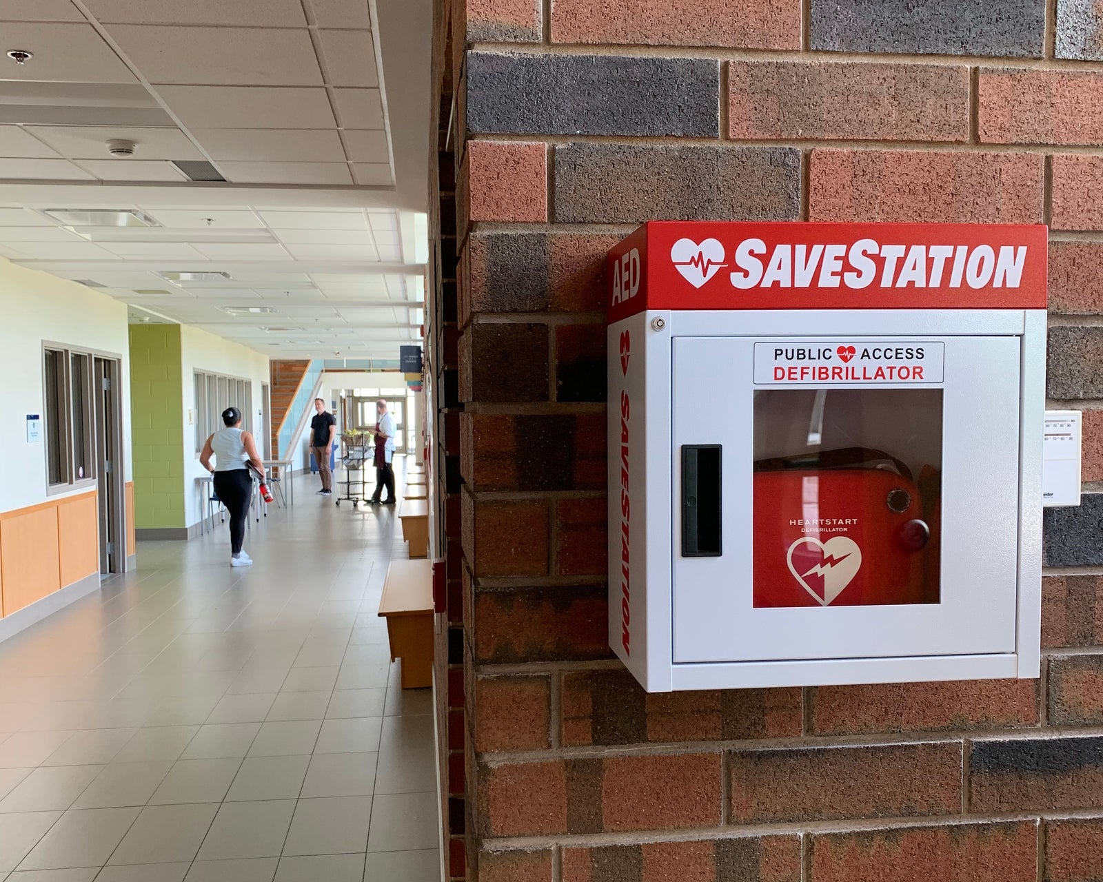 Workplace AED Cabinet Savestation - Action First Aid