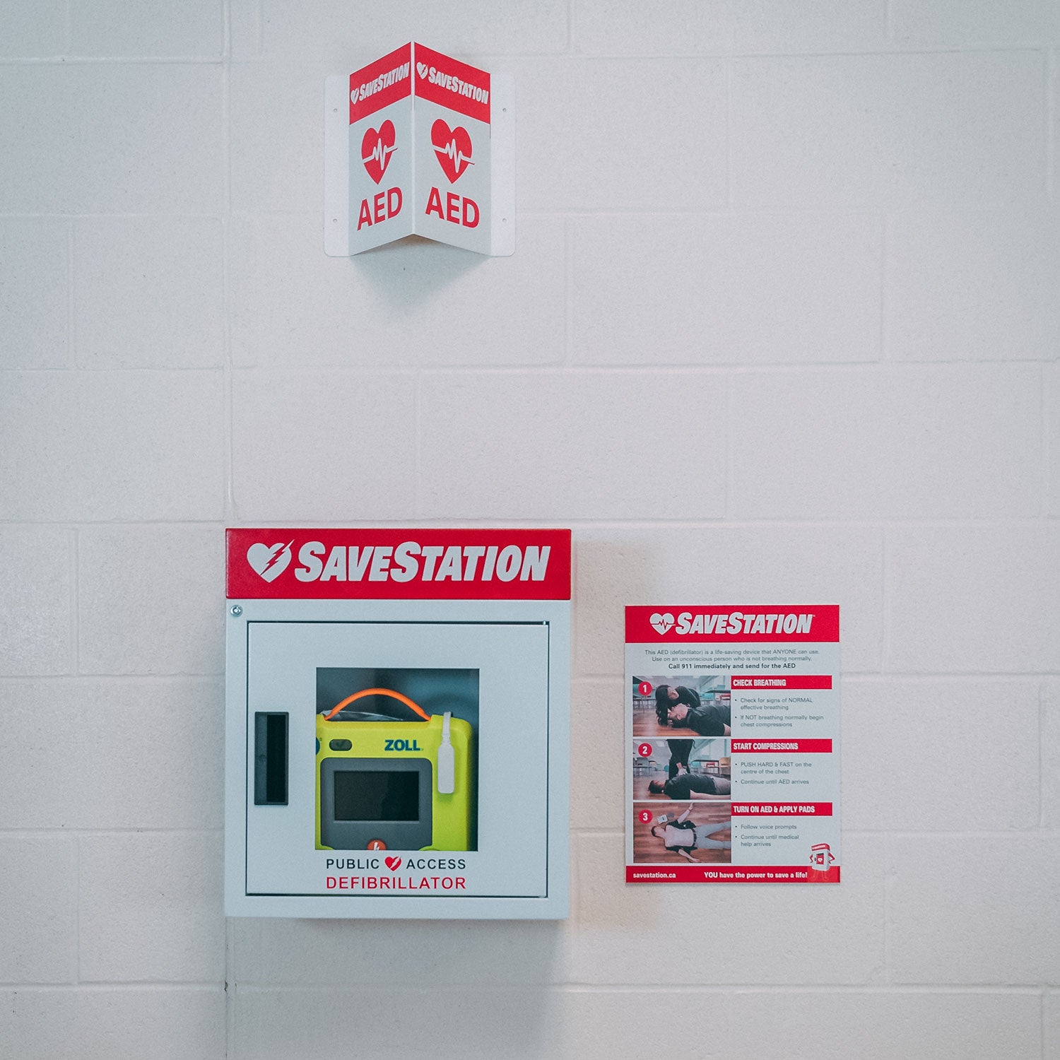 ZOLL AED Cabinet - Action First Aid